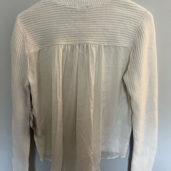 Simply Vera Vera Wang Mixed Media Sweater - Picture 2 of 2